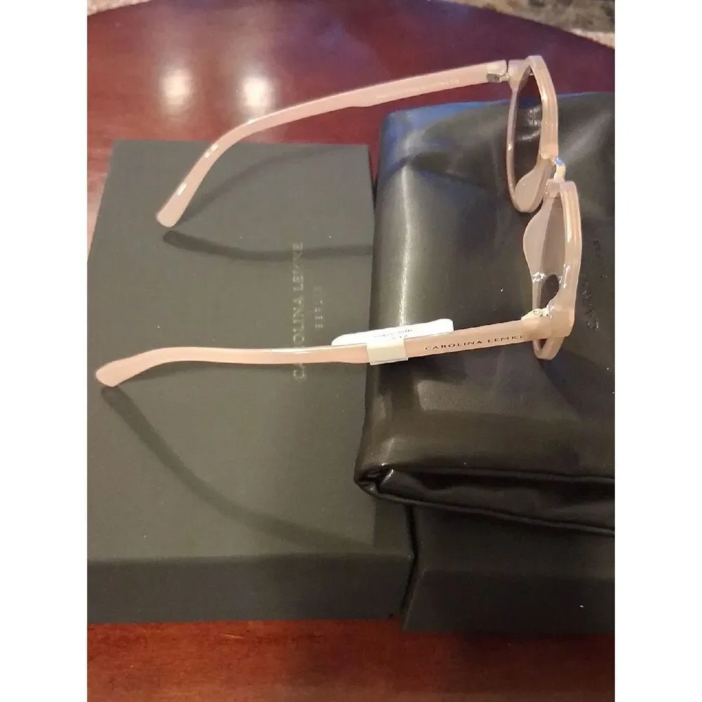 Carolina Lemke Berlin Ariste Sunglasses. New With Bag, Box, & Cleaning Cloth New